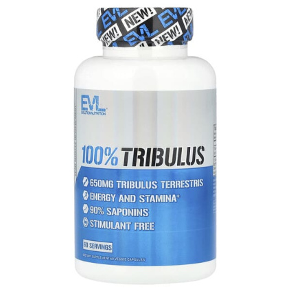EVLution Nutrition, 100% якорцы, 650 мг, 60 растительных капсул