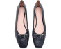 Bowdie Smooth Leather Ballet Flat