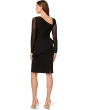 Asymmetrical Crepe Dress