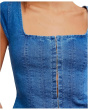 Marilyn Denim Corset