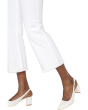 Gia Glider Crop Flare With Fray Hem