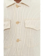 Flap Pocket Collared Denim Jacket