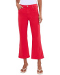 Hannah Mid-Rise Cropped Flare Jeans with Slit Hem 25.5in Inseam