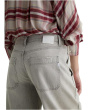 Mercer High-Rise Cuffed Barrel Jeans in Sensory