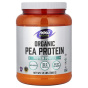 NOW Foods, Sports, порошок из органического горохового протеина, без добавок, 680 г (1,5 фунта)