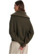 Maura 1/2 Zip Rib Knit