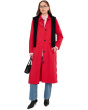 Long Barn Coat With Side Snaps