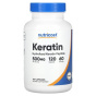Nutricost, Кератин, 120 капсул (250 мг в каждой капсуле)