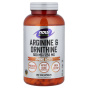 NOW Foods, Sports, аргинин и орнитин, 250 растительных капсул