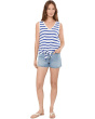 V Neck Tie Tank