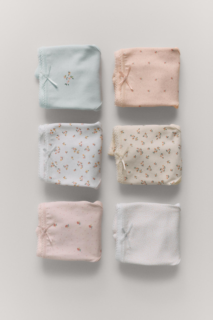 Zara 1 1/2-6 ЛЕТ/ БУКЛЕТЫ ИЗ 6 УПАКОВОК С ЦВЕТАМИ 502267323-330-24