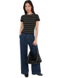 Smocked Short-Sleeve Top