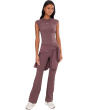 Zenvy Gentle-Support High-Waisted Flared Leggings
