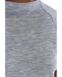 Cap Sleeve Raglan Mock Neck