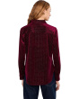 Sequin Button Front Shirt