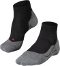 FALKE Women's RU4 Short Running Socks Quick-Drying Breathable Sustainable Cotton Functional Material Medium Padding Anti-Bubble Short Vegan Sports Jogging Running 1 Pair