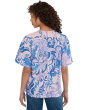 Ruffle Sleeve Field Blouse- Ravena