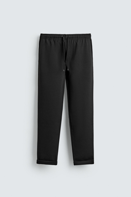 Zara СПОРТИВНЫЕ ШТАНЫ С ЭЛАСТИЧНЫМ ПОЯСОМ - EASY CARE 495679986-800-2