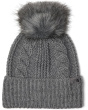 Oh Mega Faux Fur Pom Beanie