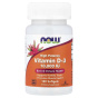 NOW Foods, витамин D3, высокоактивный, 10 000 МЕ, 120 капсул