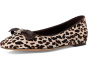 Deco Bow Downtown Leopard Haircalf Flat