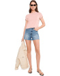The Knockout High-rise A-line Shorts In Alter Ego