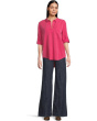 Roll Tab Sleeve Patch Pocket Tunic