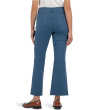 Kelsey High Rise Fab Ab Ankle Flare With Raw Hem