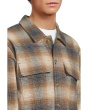 Flap Pocket Plaid Overshirt
