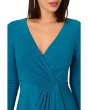 Jersey Draped Short Dress