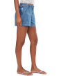 Analeigh Mid-Rise Utility Shorts in Gold Mountain