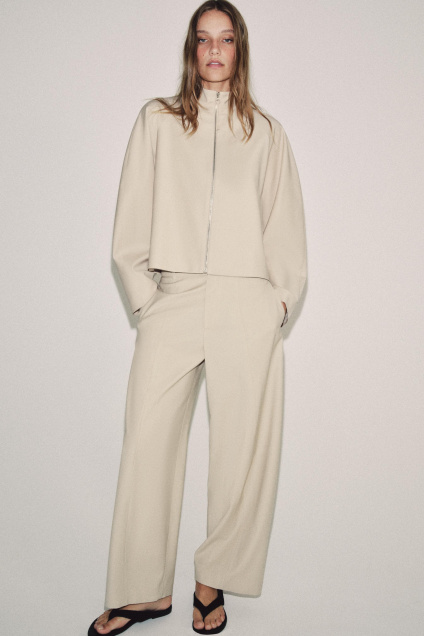 Zara КУРТКА-БОМБЕР С ЗАСТЕЖКОЙ-МОЛНИЕЙ ZW COLLECTION 525244185-710-1