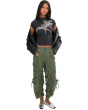 Scorpio Shirred Pants