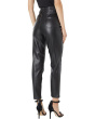 Need You Tonight - Leather Five-Pocket High-Rise Pants