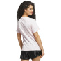 ADIDAS Женская рубашка с атласным рисунком с логотипом
