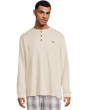 Tommy Bahama Мужской трикотажный топ Henley с длинным рукавом