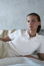 Zara БЕЛАЯ ТРИКОТАЖНАЯ РУБАШКА-ПОЛО С КОРОТКИМ РУКАВОМ?