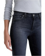 Mari Mid Rise Slim Straight Jean In Glitch