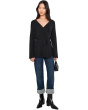 Peruvian Cotton Cloud V-Neck Cardigan