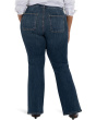 Plus Ana High Rise Flare With Patch Pockets Regular Hem