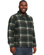 Plaid Button Down Shirt Jacket