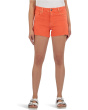 Jane High-Rise Long Shorts With Raw Hem