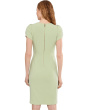 Tulip Sleeve Solid Sheath