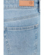 Mari Mid-Rise Slim Straight Crop Jeans in Cruiser