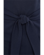 Cap Sleeve Self Tie Midi Sheath