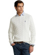 Cable-Knit Cotton Sweater
