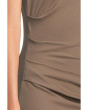 Reign Knife Neck Midi Pleated Dress