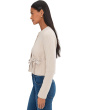Stassi Satin Tie Cardigan