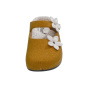 Dr. Feet Желтые шерстяные войлочные тапочки