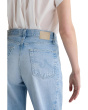 Hattie High-Rise Barrel in Allusion Destructed